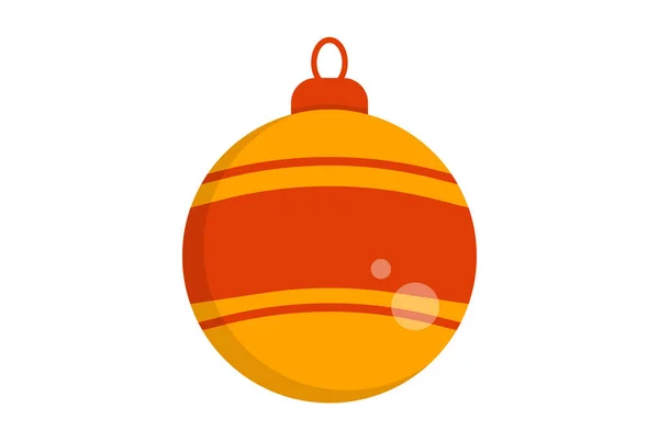Natal Bola Natal Ilustração Ícone Colorido Arte Xmas Símbolo App — Fotografia de Stock