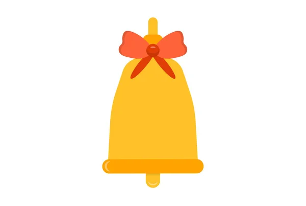 Bell Christmas Illustration Colored Icon Art Xmas Symbol App Web — Stock Photo, Image