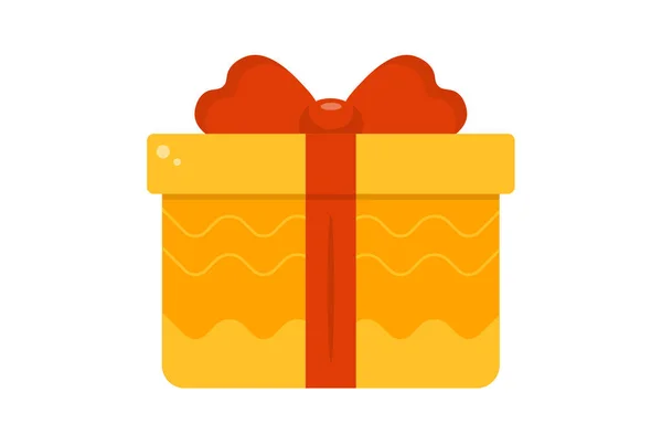 Present Christmas Illustration Colored Icon Art Xmas Symbol App Web — Stock Photo, Image