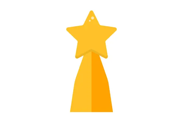 Natáčení Hvězda Vánoční Ilustrace Barevné Ikony Umění Vánoční Symbol App — Stock fotografie