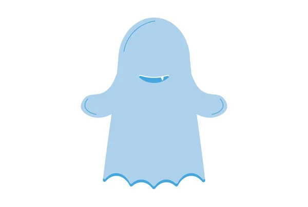 Ícone Colorido Fantasma Halloween Símbolo Aplicativo Web Sign Art — Fotografia de Stock