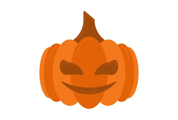 Pompoen Gekleurde Pictogram Halloween Symbool App Web Sign Art — Stockfoto