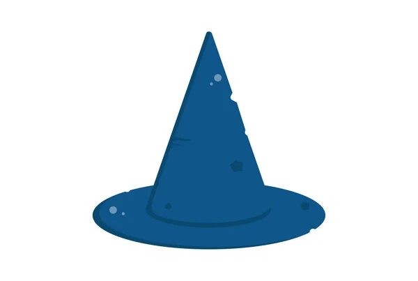 魔女帽子イラストハロウィンアプリアイコンウェブシンボルアートワークサイン — ストック写真