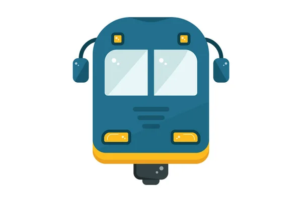 火车插图彩色图标详细的交通符号车辆形状标志艺术品 — 图库照片