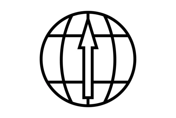 Web Płaska Ikona Minimalistyczny Seo Symbol Sieci Sztuka Czarny Znak — Zdjęcie stockowe