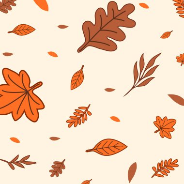 Sonbahar desenli Ekim modası moda dokusu sanatı