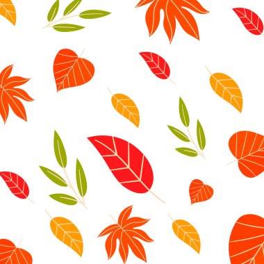 Sonbahar desenli Ekim modası moda dokusu sanatı