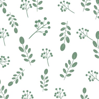 Botanik desenli egzotik orman dokusu arka planı