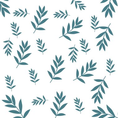 Botanik desenli egzotik orman dokusu arka planı