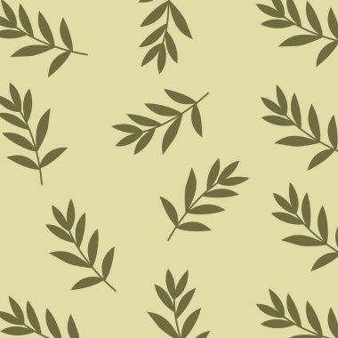 Botanik desenli egzotik orman dokusu arka planı