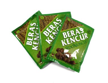Banten, Indonesia - December 2022 - Beras Kencur Sido Muncul is a herbal medicine containing rice extract, Kaempferiae galanga Rhizoma (kencur), Zingiber officinale Rhizoma (ginger), Tamarind, Palm sugar as its active substance in powder dosage form.