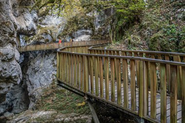 Kastamonu 'nun Pinarbasi kentinde Horma Kanyonu; Türkiye.