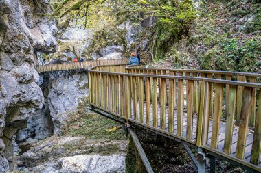 Kastamonu 'nun Pinarbasi kentinde Horma Kanyonu; Türkiye.