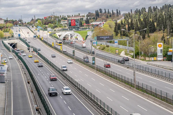 Turquía Estambul 2023 Abril Túnel Avrasya Que Conecta Europa Asia — Foto de Stock