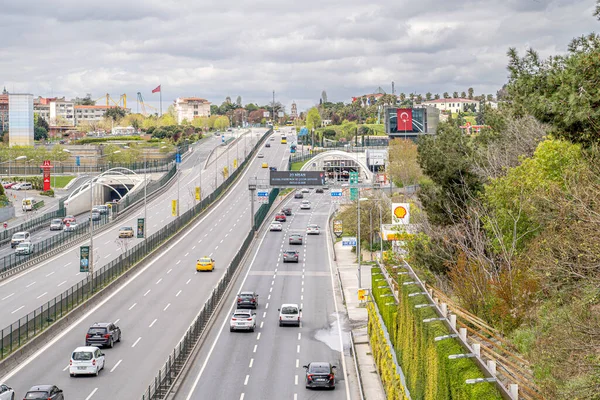 Turquía Estambul 2023 Abril Túnel Avrasya Que Conecta Europa Asia — Foto de Stock