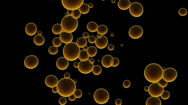 bubbles, illustration, abstract background