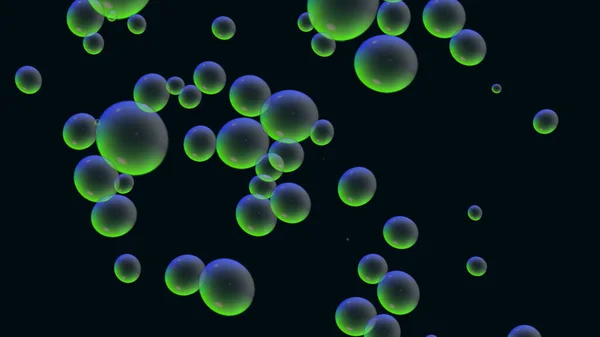 Arka plan şeffaf baloncuklar