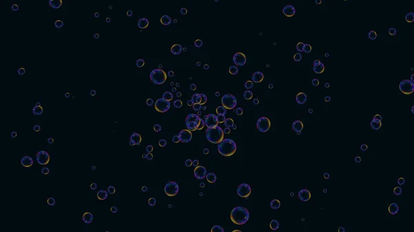 light blue vector pattern with spots, circles. abstract illustration with colorful bubbles. design for your business advert