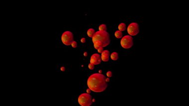 Bokeh ışıkları ile soyut arkaplan