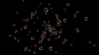 Bokeh ışıkları ile soyut arkaplan