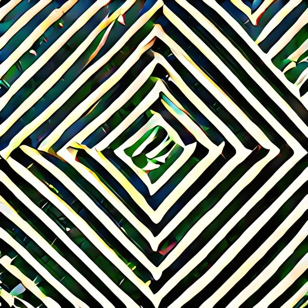 抽象的な幾何学的形状のシームレスなパターン ベクターイラスト — ストック写真