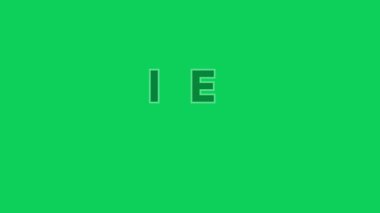 Yeşil Kalın Typography Motion Grafik simgeleri üzerine Animasyon Sevgi & Paylaş Metni video parlak enerji modern