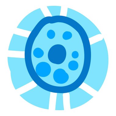 Flower of abstract shape in modern line art style. Spring floral bouquet, romantic gift. Creative drawing. Trendy stylized blooms. Isolated hand-drawn graphic vector illustration.