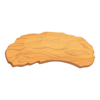 Old west wood board set. Wooden signboards or wood plank for banners or messages hanging on ropes.Isolated vector clip art with rustic signboard, place for advertising. For your design.