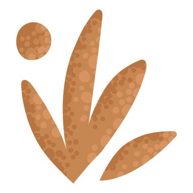 Dry autumn leave of oak, ash and birch trees of different colors. Top view of fall tree leaf. Gold, red, brown and green autumnal foliage set. Flat vector illustration isolated on white background.