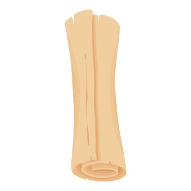 Karikatür antik parşömen parşömeni ve eski kağıt müsveddesi. Fantezi hazine haritası, diploma ve mektup. Tarihsel klasik parşömen taşıyıcısı. Dini yazıtlar için papirüs, beyaz sertifika için yaş