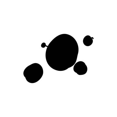 Grunge mürekkebi sıçramış. Bir tutam boya, damlatan sprey boya ve ıslak boya damlası vektörü ile çerçeve. Görüntü sıçrama ve damlama tasarımı, beyaz arkaplanda siluet damlası spreyi