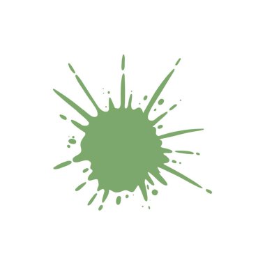 Renk boyası sıçraması. Renkli mürekkep lekesi, soyut boya sıçraması ve ıslak çarpma. Suluboya ya da balçık lekesi vektörü. Renkli leke ve sıçrama, dağınıklık, mürekkep lekesi beyaza sıçrıyor.