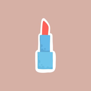 Moda ruj günlüğü çıkartması. Ajanda günlüğü için kelimeler, karakterler ve alıntılar. Kızlar, yiyecekler ve kedilerin olduğu modaya uygun defter dekorasyonu. Günlük hatırlatma vektörü kahve fincanı, aşk mektubu, gökkuşağı olarak ayarlandı