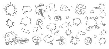 Pastel boya çocukların konuşma balonu hazır. Yuvarlak, bulut ve yıldız çerçevesi. Tebeşir dokusu konuşma balonu. Konuşmak için boya balonu ve çizgi roman tasarımı için çocuklar. Beyaz arkaplanda vektör illüstrasyonu.