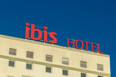 Marilia, Sao Paulo, Brezilya, 24 Ekim 2022: Avrupa otel zinciri Ibis, bu otel Brezilya 'nın Sao Paulo eyaletinde yer almaktadır.