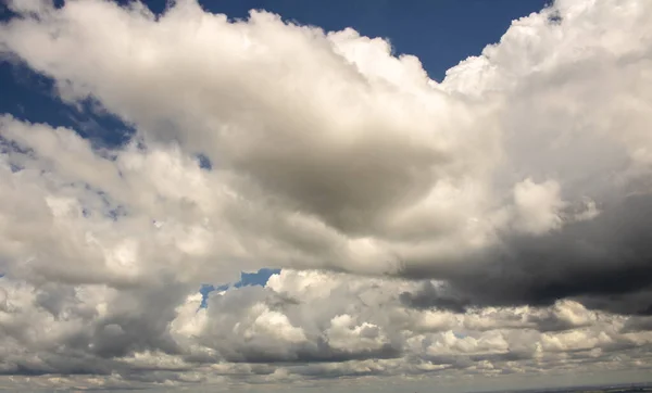 Абстрактный Фон Красивых Белых Облаков Голубым Небом Бразилии — стоковое фото