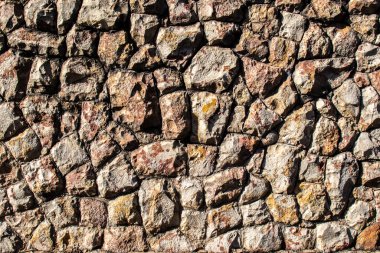 Brezilya 'da taş duvarın deseni