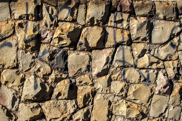 巴西石墙的纹理图案 — 图库照片