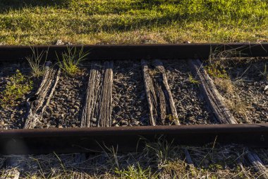 Brezilya 'daki demiryolu şebekesinden.