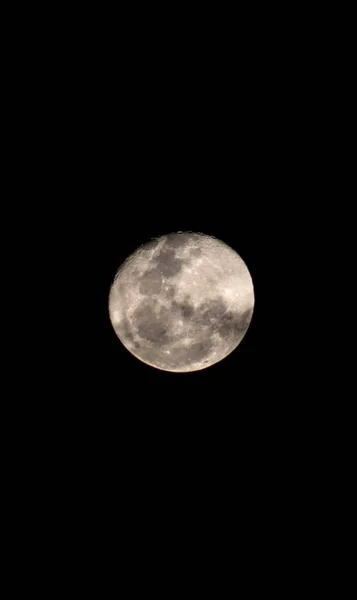 Luna Piena All Inizio Giugno Ancora Autunno Nell Emisfero Australe — Foto Stock
