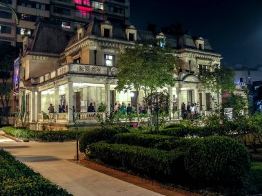 Sao Paulo, Brezilya, 08 Haziran 2006. Casa das Rosas 'ın dış görünüşü, Portekizce Güller Evi, Paulista Bulvarı' ndaki bir kültür ve edebiyat merkezi.