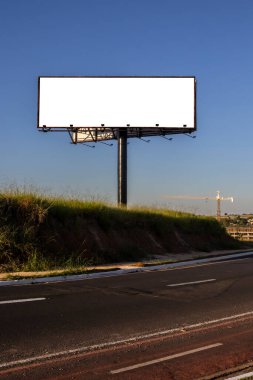 Boş reklam panosu Brezilya 'da yeni bir reklam için hazır.
