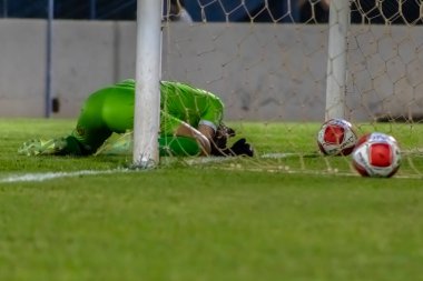 Korintliler ve Marlia arasındaki maç, 2024 Kadınlar Paulista Şampiyonası için geçerli, Bento de Abreu Sampaio Vidal Stadyumu 'nda, Marlia, SP