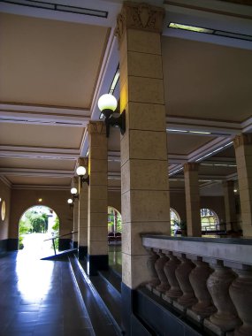 Araxa, MG, Brezilya, Kasım 06, 2003. 1944 yılında açılan Grande Hotel Thermas de Araxa, Minas Gerais üçgeninin ana otellerinden biridir..