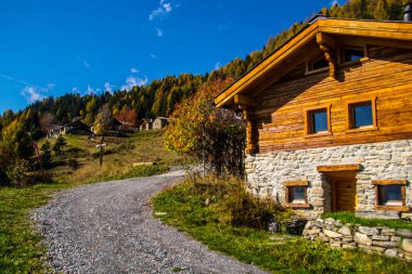 İsviçre 'de valais' de ızgaralarda anzere
