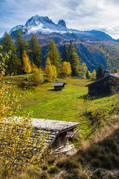 Trelechamp Chamonix Haute Alpes Francia —  Fotos de Stock