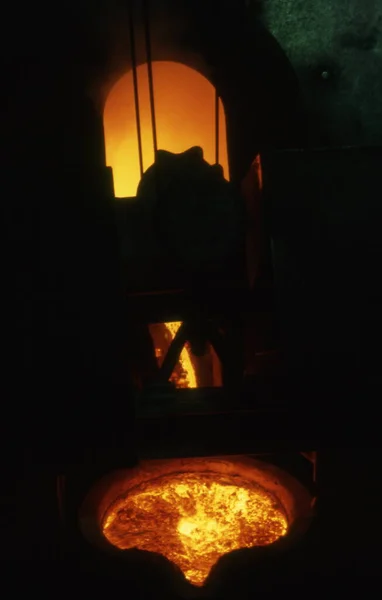 Пожар Камине — стоковое фото