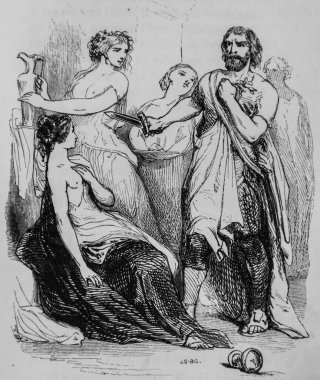 Philipon de la Madelaine 'in mitolojisi, Yayımcı J.MALlet, 1842