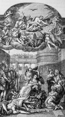 Aziz Agnes Şehitliği, La Vie Azizler Mağduru, Yayımcı Firmin -Didot, 1887