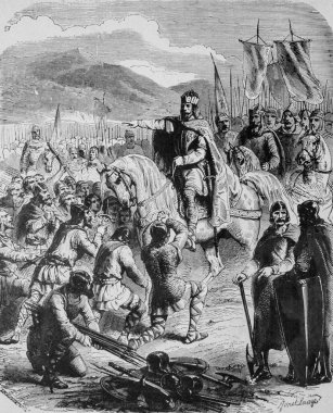 Saksonların teslimiyeti 770, düzenleyici lahure 1880